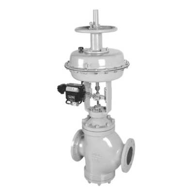 1/2 &quot;Cage Guided Globe Control Valve Multistage Trims เปิดอย่างรวดเร็ว