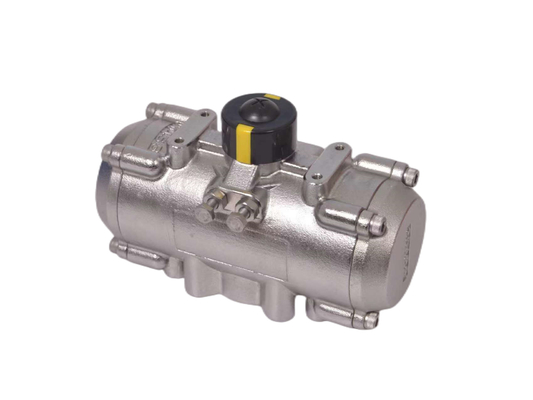 อัตโนมัติอุตสาหกรรม Rack Pneumatic และ Pinion Actuator สําหรับมุมหมุน 0-90 องศา