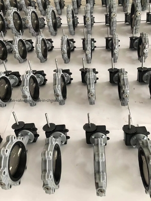 วาล์วปีกผีเสื้อเวเฟอร์นิวเมติก ซีลอ่อนแรงดันต่ำ