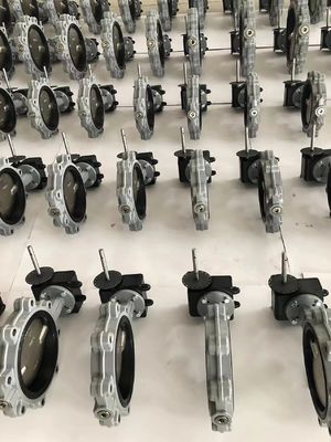 Lug Type 150lb Butterfly Valve กับแผ่นอัลลูมิเนียมทองแดง