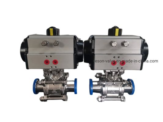 Pneumatic Ball Valve with Class 150-1500 Lb Pressure Rating and PN 10 ~ 250 for DN15-200 Applications