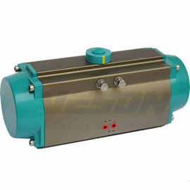มุมหมุน 0-90 องศา Marine Hard Anodizing Pinion Actuator สําหรับการทํางานที่ดีที่สุด