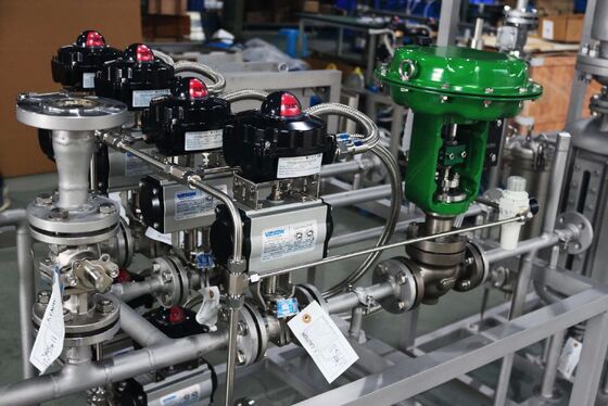 ระบบวาล์วขับเคลื่อนด้วยลมแบบสกีด พร้อมแรงดัน ANSI CLASS 150-900 และโครงสร้างวาล์วลูกบอลแบบลอย