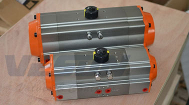 มุมหมุน 0-90 องศา Marine Hard Anodizing Pinion Actuator สําหรับการทํางานที่ดีที่สุด