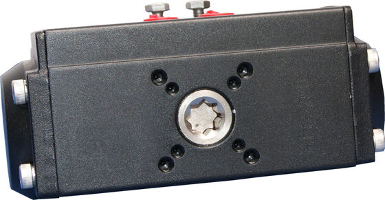 PTFE ผิวเคลือบ แฮร์ด Anodized อลูมิเนียม Pneumatic Actuator กับ ISO5211 & DIN3337 มาตรฐานสําหรับการทํางานของวาล์ว