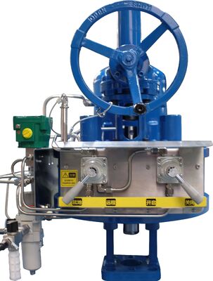 อุปกรณ์ดําเนินการแบบเชิงเส้นแบบปนูมาติกสแตนเลสที่มีผลการกระทําสองครั้ง สําหรับการใช้งานวาล์วที่กําหนดเอง