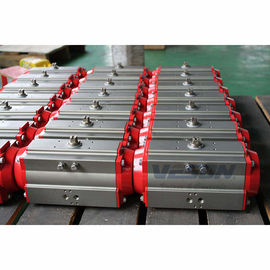 มุมหมุน 0-90 องศา Marine Hard Anodizing Pinion Actuator สําหรับการทํางานที่ดีที่สุด