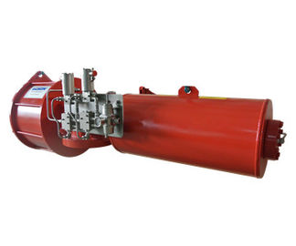 เครื่องกระตุ้นแบบโรตารี่แบบ Heavy Duty บน Actuator Valve ประเภทสก็อตช์ Yoke