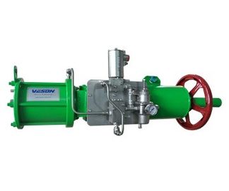 Quarter Turn / Single Acting Scotch Yoke Pneumatic Actuator สำหรับโรงกลั่นน้ำมัน