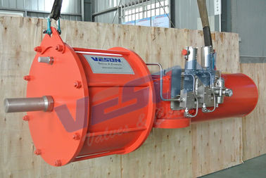 สกอตช์ Yoke นิวเมติกวาล์วประตู Actuator / Air Actuator ปฏิบัติการสำหรับวาล์วที่ปลอดภัยล้มเหลว