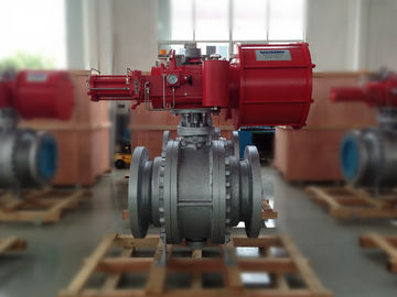 Trunnion เมาท์มอเตอร์วาล์ว Actuator / สก็อต Yoke ประเภทนิวเมติกอุปกรณ์ขับเคลื่อน