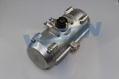 สเตนเลสสตีลทนทานตัวกระตุ้นนิวเมติก / Actuator เปิดวาล์วสี่แอนตี้โพลาร์